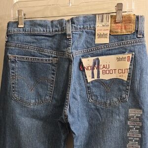 NEW Levi's 515 Women's Blue Boot Cut Jeans Size 8